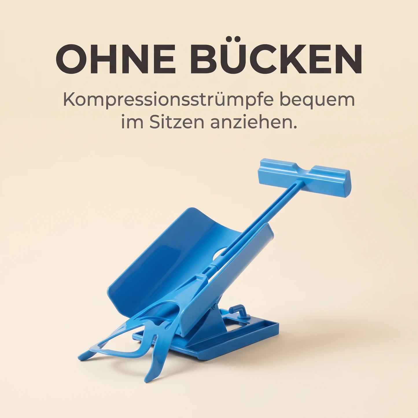 SILA – Anziehhilfe für Kompressionsstrümpfe – ohne Bücken