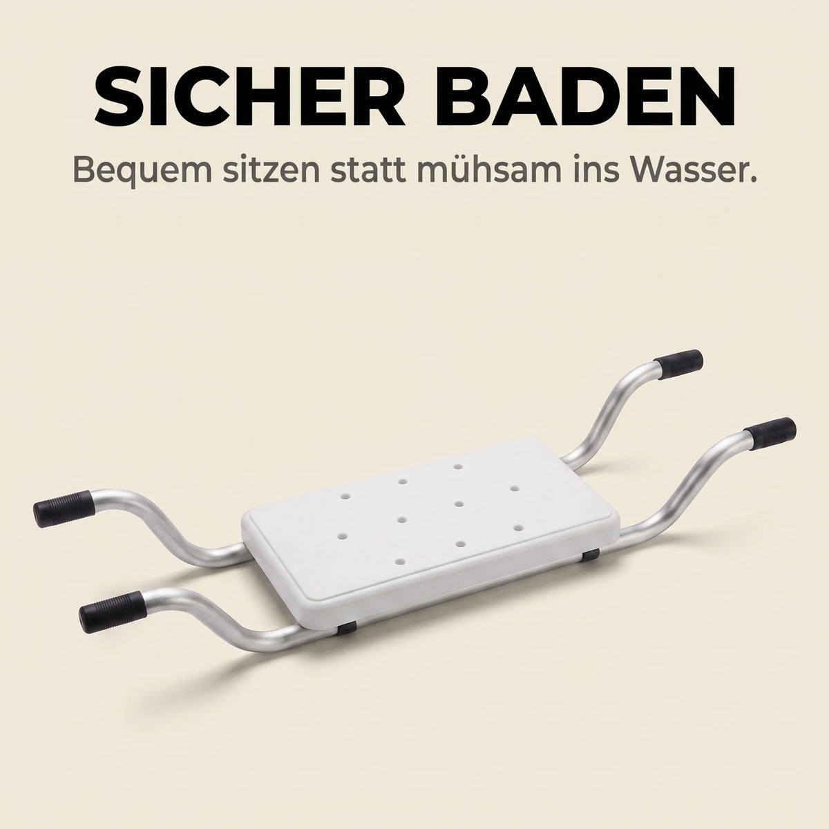 Riva Badewannensitz – sicher sitzen beim Baden statt mühsam ins Wasser
