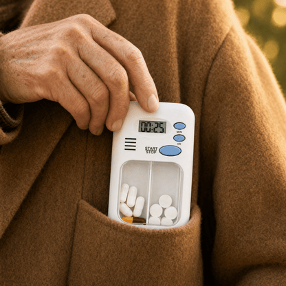 REMI Mini-Tablettenbox passt in die Jackentasche