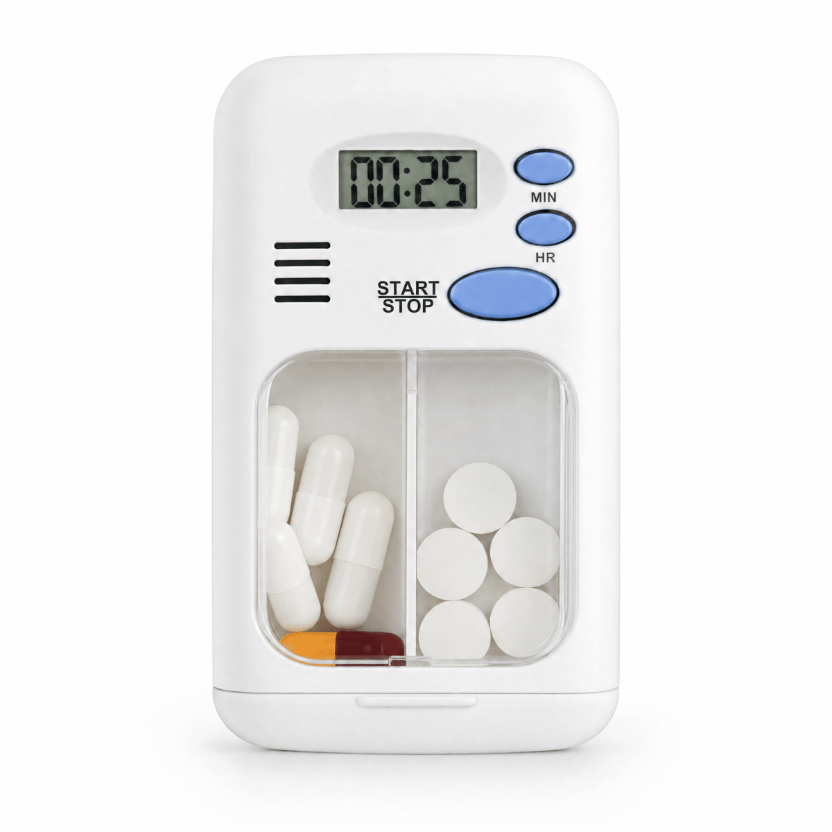 REMI Pillendose mit Timer und Alarm von FAMESSA – funktioniert ohne App